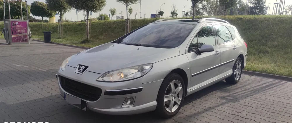 samochody osobowe Peugeot 407 cena 15900 przebieg: 142500, rok produkcji 2008 z Lublin